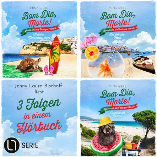 Hoerbuch Bom Dia, Morte! - Sammelband 01 - Folge 1-3. Urlaubskrimi - Mina Giers - Jenny Laura Bischoff