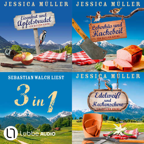 Hoerbuch Mörderisches Krindelsdorf 1-3 - Drei Bayern-Krimis in einem Hörbuch - Jessica Müller - Sebastian Walch
