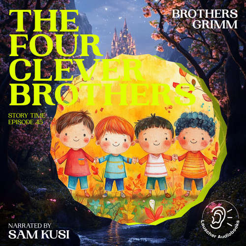 Audiobook The Four Clever Brothers (Story Time, Episode 45) - Brothers Grimm - Sam Kusi