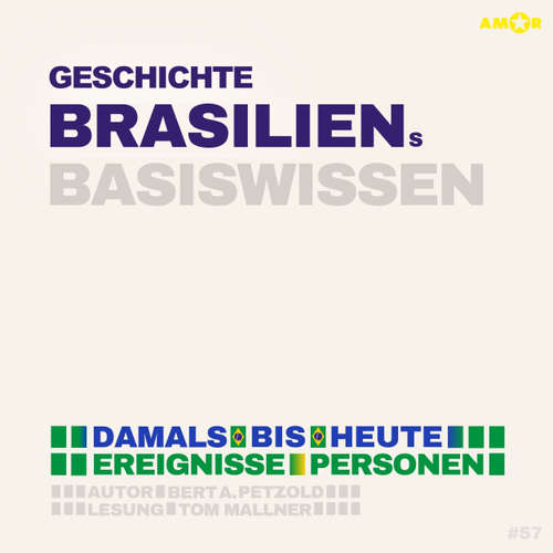 Hoerbuch Geschichte Brasiliens - Damals bis heute. Ereignisse, Personen, Zusammenhänge - Basiswissen - Bert Alexander Petzold - Tom Mallner