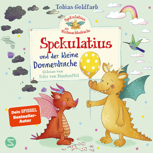Hoerbuch Spekulatius der Weihnachtsdrache. Spekulatius und der kleine Donnerdrache - Tobias Goldfarb - Felix von Manteuffel