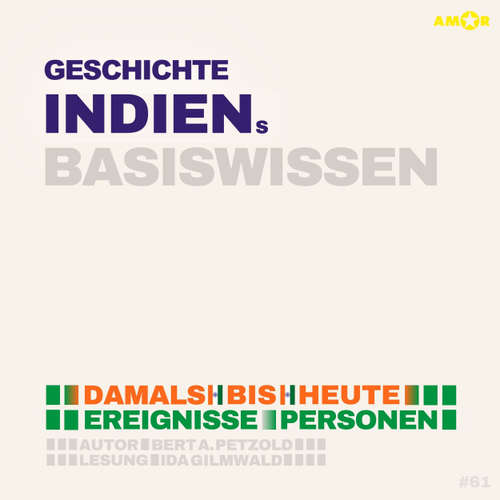 Hoerbuch Geschichte Indiens - Damals bis heute. Ereignisse, Personen, Zusammenhänge - Basiswissen - Bert Alexander Petzold - Ida Gilmwald