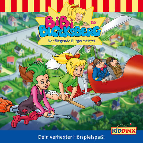 Hoerbuch Bibi Blocksberg, Folge 158: Der fliegende Bürgermeister - Klaus-P. Weigand - Susanna Bonasewicz