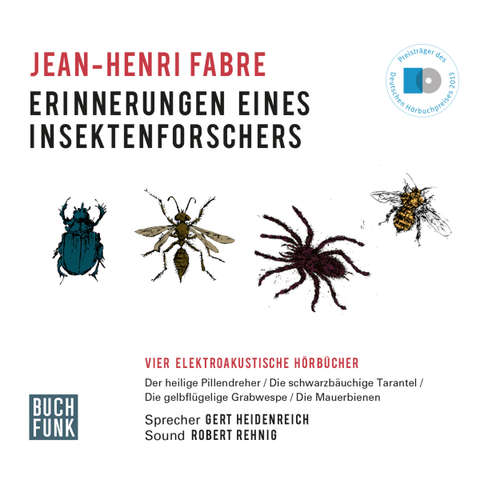 Hoerbuch Erinnerungen eines Insektenforschers - Jean-Henri Fabre - Gert Heidenreich
