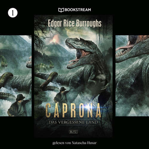 Hoerbuch KULT-Romane, Folge 1: Caprona - Das vergessene Land - Edgar Rice Burroughs - Natascha Husar