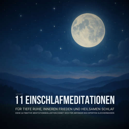 Hoerbuch 11 geführte Einschlafmeditationen für tiefe Ruhe, inneren Frieden und heilsamen Schlaf - Patrick Lynen - Stephan Müller