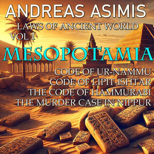 Audiobook Laws of Ancient World Vol. 1:  Mesopotamia - Andreas Asimis - Mark Bowen
