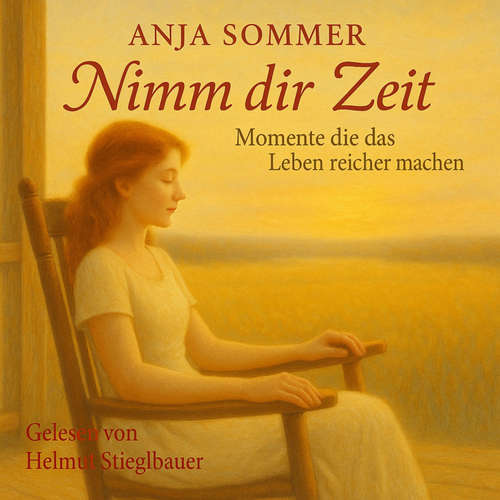 Hoerbuch Nimm dir Zeit - Anja Sommer - Helmut Stieglbauer