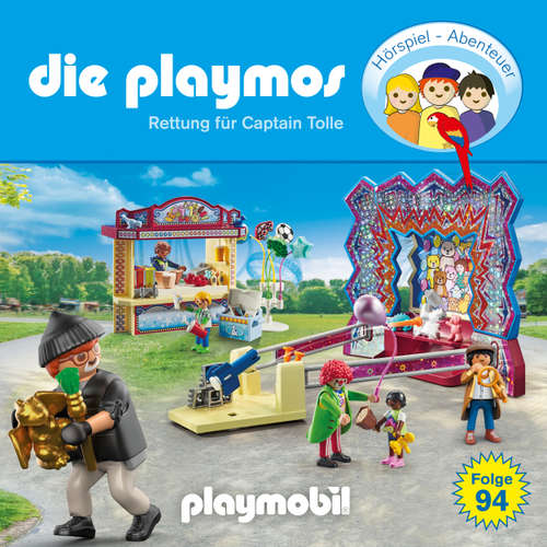 Hoerbuch Die Playmos, Folge 94: Rettung für Captain Tolle (Das Original Playmobil Hörspiel) - Dirk Petrick - Gerrit Schmidt-Foß
