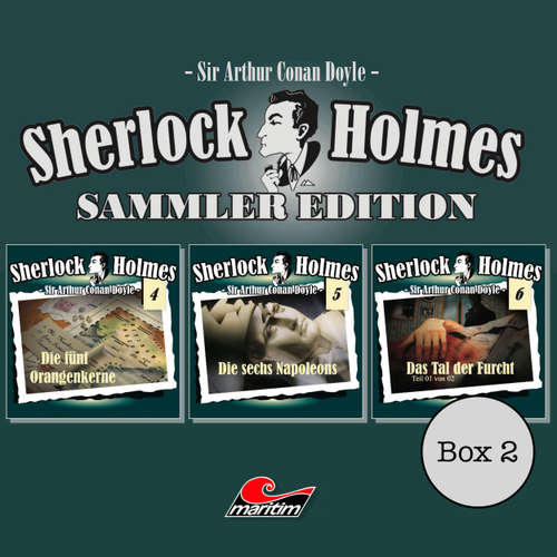 Hoerbuch Sherlock Holmes - Die Originale, Box 2: Sammler Edition - Arthur Conan Doyle - Christian Rode