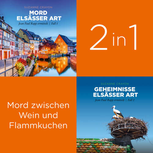 Hoerbuch Elsass-Krimi-Serie: Jean Paul Rapp ermittelt (Band 1-2) - Paul Rapp ermittelt (Ungekürzt) - Suzanne Crayon - Jo Jung