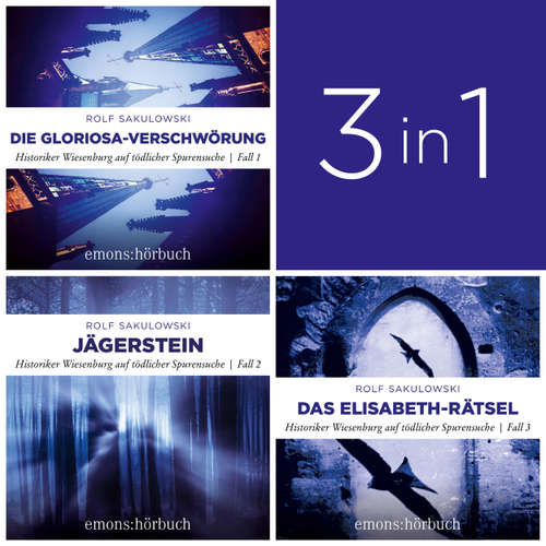 Hoerbuch Historiker Wiesenburg auf tödlicher Spurensuche (Band 1-3) - Historiker Wiesenburg auf tödlicher Spurensuche (Ungekürzt) - Rolf Sakulowski - Peter Lontzek