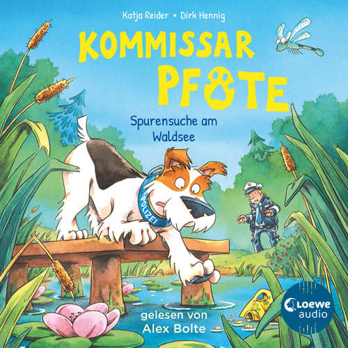 Hoerbuch Kommissar Pfote (Band 7) - Spurensuche am Waldsee - Katja Reider - Alex Bolte