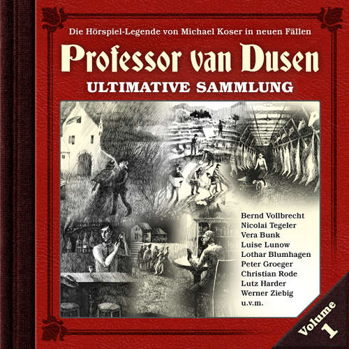 Hoerbuch Professor van Dusen, Die neuen Fälle: Ultimative Sammlung Volume 1 - Michael Koser - Bernd Vollbrecht