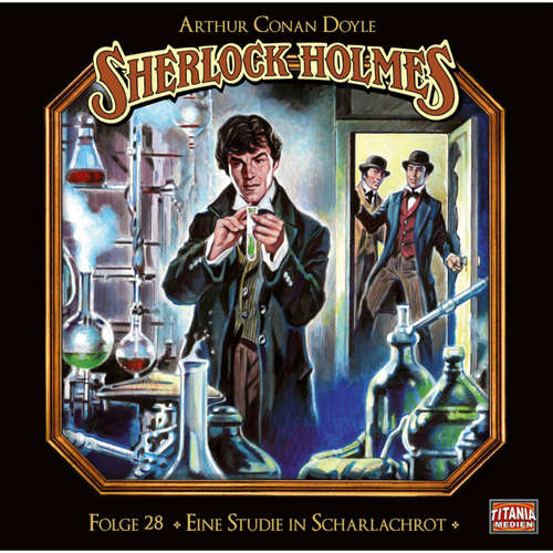 Hoerbuch Sherlock Holmes - Die geheimen Fälle des Meisterdetektivs, Folge 28: Eine Studie in Scharlachrot (Teil 2 von 2) - Arthur Conan Doyle - Joachim Tennstedt