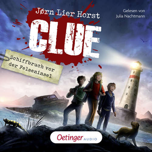 Hoerbuch CLUE 1. Schiffbruch vor der Felseninsel - Jørn Lier Horst - Julia Nachtmann