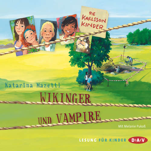Hoerbuch Die Karlsson-Kinder, Teil 3: Wikinger und Vampire - Katarina Mazetti - Melanie Pukaß