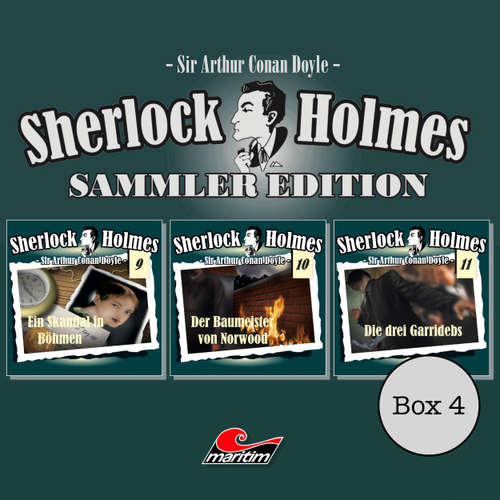 Hoerbuch Sherlock Holmes - Die Originale, Box 4: Sammler Edition - Arthur Conan Doyle - Christian Rode