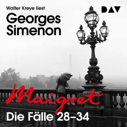 Hoerbuch Maigret. Die Fälle 28-34 - Georges Simenon - Walter Kreye