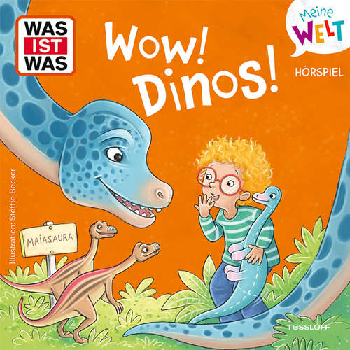 Hoerbuch Wow! Dinos! - Nele Wehrmann - Lea Kalbhenn