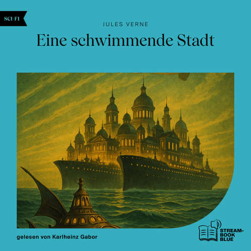 Hoerbuch Eine schwimmende Stadt - Jules Verne - Karlheinz Gabor