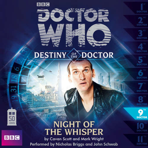 Audiobook Doctor Who - Destiny of the Doctor, Series 1, 9: Night of the Whisper - Cavan Scott - Nicholas Briggs Audiobook Doctor Who - Destiny of the Doctor, Series 1, 9: Night of the Whisper - Cavan Scott - Nicholas Briggs