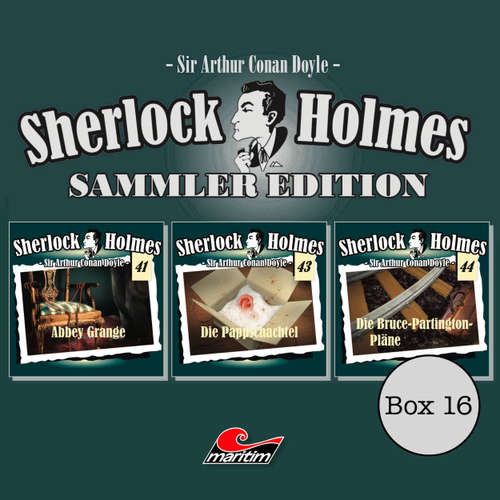 Hoerbuch Sherlock Holmes - Die Originale, Box 16: Sammler Edition - Arthur Conan Doyle - Christian Rode