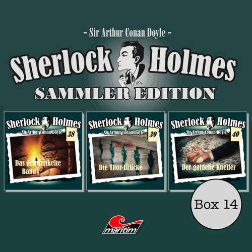 Hoerbuch Sherlock Holmes - Die Originale, Box 14: Sammler Edition - Arthur Conan Doyle - Christian Rode