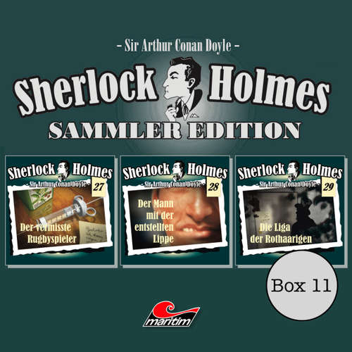 Hoerbuch Sherlock Holmes - Die Originale, Box 11: Sammler Edition - Arthur Conan Doyle - Christian Rode