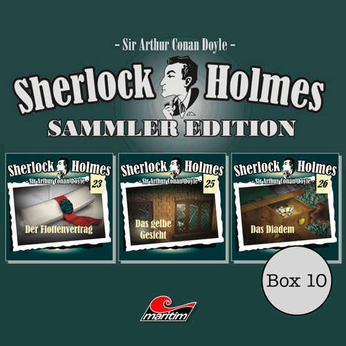 Hoerbuch Sherlock Holmes - Die Originale, Box 10: Sammler Edition - Arthur Conan Doyle - Christian Rode