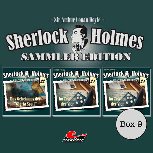 Hoerbuch Sherlock Holmes - Die Originale, Box 9: Sammler Edition - Arthur Conan Doyle - Christian Rode