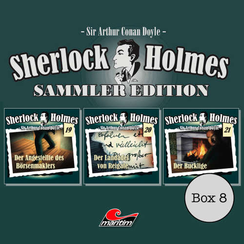 Hoerbuch Sherlock Holmes - Die Originale, Box 8: Sammler Edition - Arthur Conan Doyle - Christian Rode