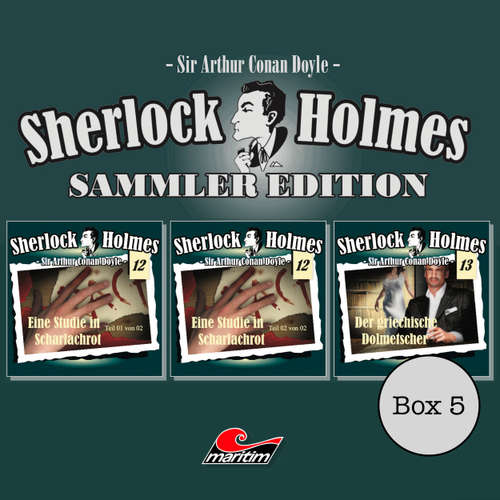 Hoerbuch Sherlock Holmes - Die Originale, Box 5: Sammler Edition - Arthur Conan Doyle - Christian Rode