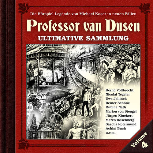 Hoerbuch Professor van Dusen, Die neuen Fälle: Ultimative Sammlung Volume 4 - Marc Freund - Bernd Vollbrecht