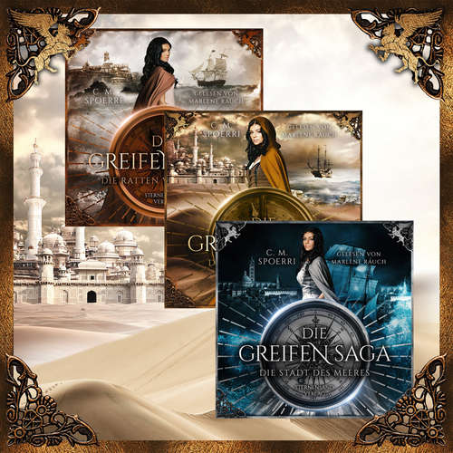 Hoerbuch Die Greifen-Saga Sammelband (Band 1-3) - C. M. Spoerri - Marlene Rauch
