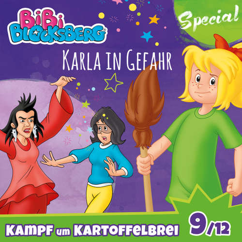 Hoerbuch Bibi Blocksberg, Kampf um Kartoffelbrei (Special) - Teil 9: Karla in Gefahr - Stephan Gürtler - Gabriele Streichhahn