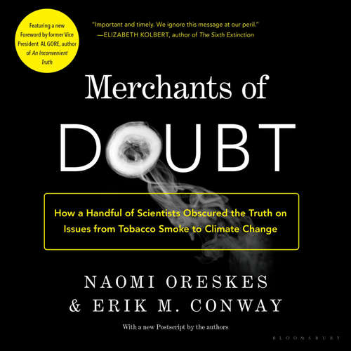 Audiobook Merchants of Doubt - Naomi Oreskes - Liza Seneca