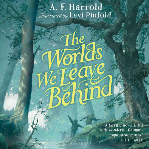 Audiobook The Worlds We Leave Behind - A.F. Harrold - Kit Griffiths