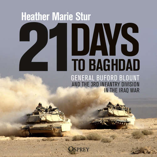 Audiobook 21 Days to Baghdad - Heather Marie Stur - Amy Finegan