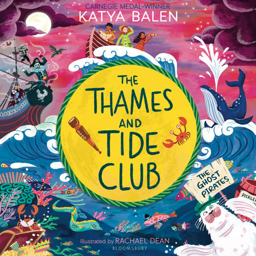 Audiobook The Thames and Tide Club: The Ghost Pirates - Katya Balen - Salima Saxton