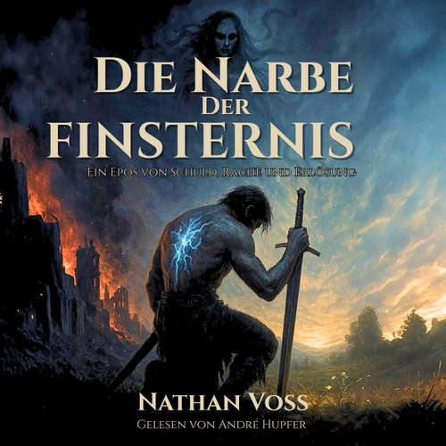 Hoerbuch Die Narbe der Finsternis - Ein Epos von Schuld, Rache und Erlösung - Nathan Voss - André Hupfer