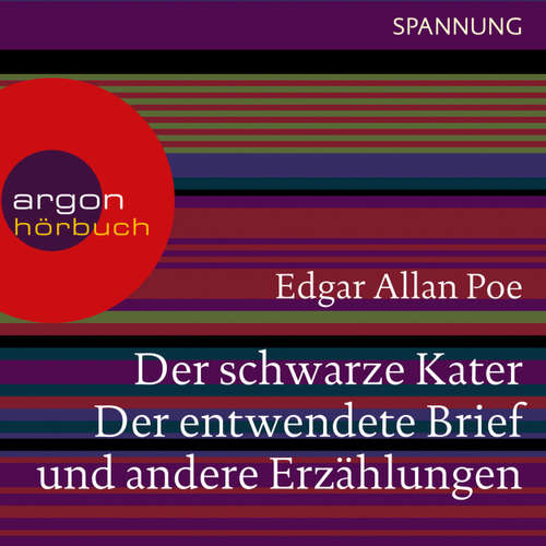 Hoerbuch Der schwarze Kater, Der entwendete Brief u.a. - Edgar Allan Poe - Burghart Klaußner