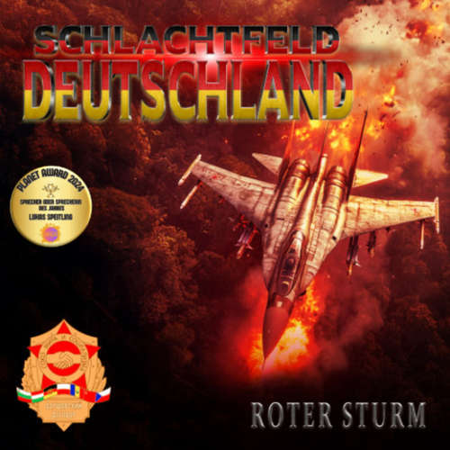 Hoerbuch Schlachtfeld Deutschland – Band 2: Roter Sturm (Schlachtfeld Deutschland Trilogie) - Hermann Weinhauer - Lukas Speitling