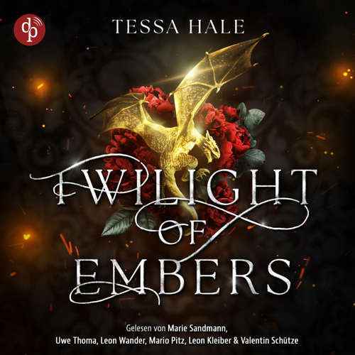 Hoerbuch Twilight of Embers - Sturmfunken | Spicy Romantasy / Reverse Harem / Drachen Hörbuch - Dragons of Ember Hollow, Band 1 - Tessa Hale - Marie Sandmann