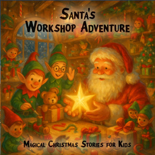 Audiobook Magical Christmas Stories for Kids, Santa's Workshop Adventure - Claudia Schröder - Synthesized Voice-Female