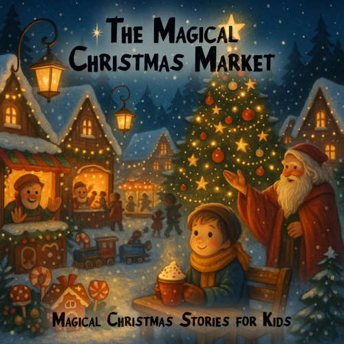 Audiobook Magical Christmas Stories for Kids, The Magical Christmas Market - Claudia Schröder - Synthesized Voice-Female