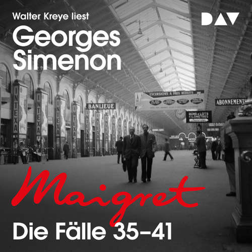 Hoerbuch Maigret. Die Fälle 35-41 - Georges Simenon - Walter Kreye