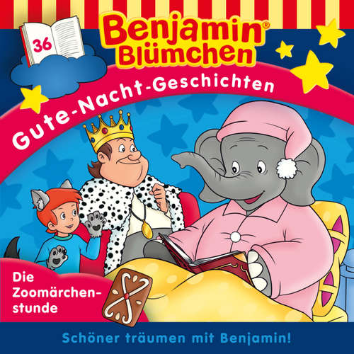 Hoerbuch Benjamin Blümchen, Gute-Nacht-Geschichten, Folge 36: Die Zoomärchenstunde - Vincent Andreas - Matti Klemm