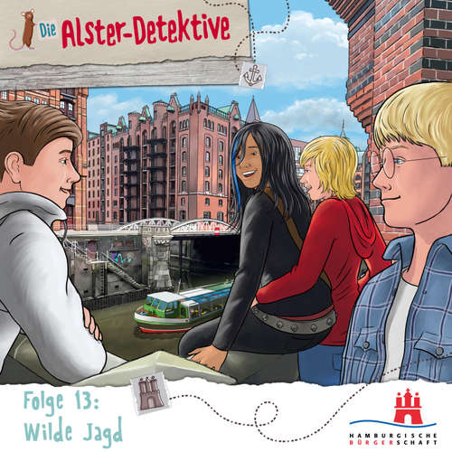 Hoerbuch Die Alster-Detektive Folge 13 - Wilde Jagd - Katrin Wiegand - Shirin Westenfelder