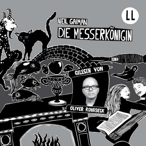 Hoerbuch Die Messerkönigin - Neil Gaiman - Oliver Rohrbeck